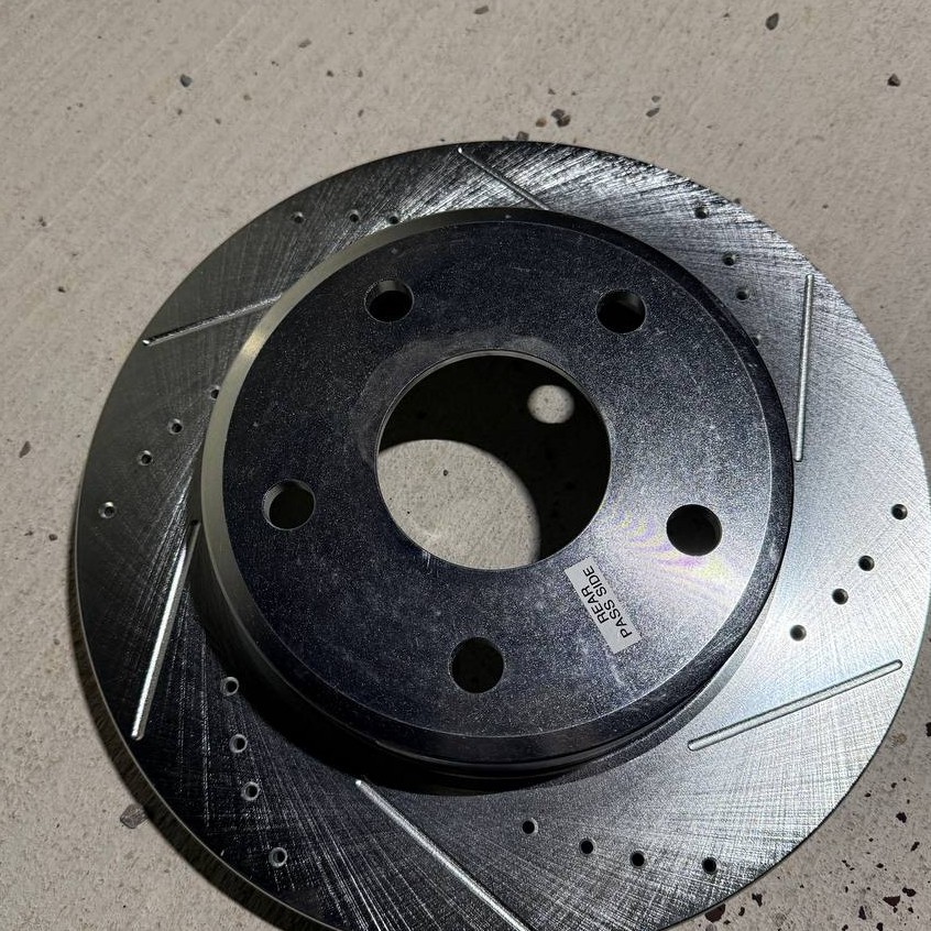 New brake rotor for an Ascent Auto Care brake job
